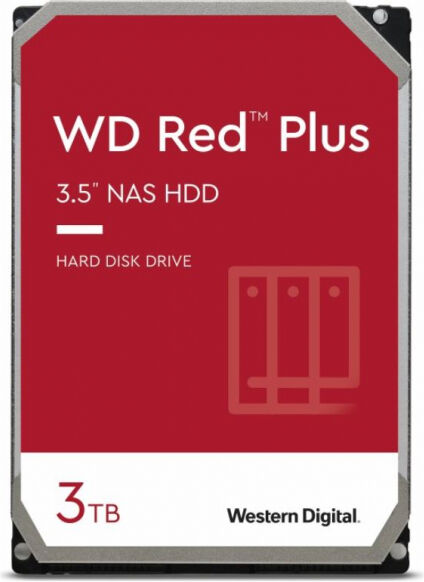 Western Digital Red Plus (WD30EFZX) - 3.5 Zoll SATA3 - 3TB