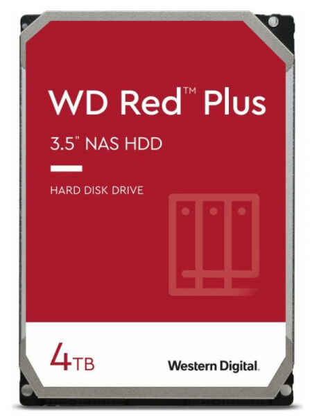 Western Digital Red Plus (WD40EFZX) - 3.5 Zoll SATA3 - 4TB
