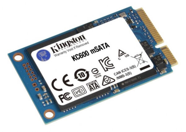 Kingston KC600MS SSD (SKC600MS/512G) - mSATA3 - 512GB