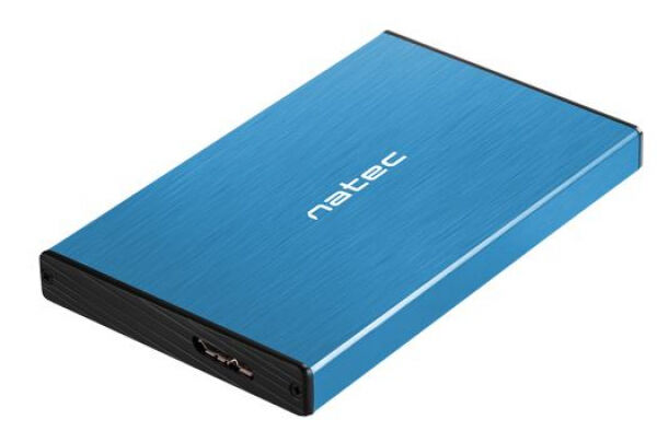 Natec RHINO GO - ext. 2.5 Zoll HD-Gehäuse USB3 - Blau