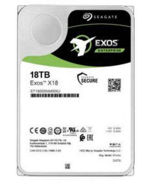 Seagate Exos X 18 (ST10000NM018G) - 3.5 Zoll SATA3 - 10TB