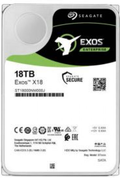 Seagate Exos X 18 (ST12000NM000J) - 3.5 Zoll SATA3 - 12TB