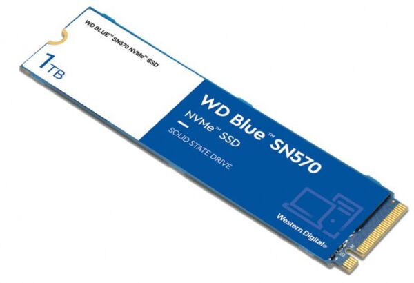 Western Digital Blue SSD (WDS100T3B0C) - M.2 2280 PCIe 3.0 x4 - 1TB