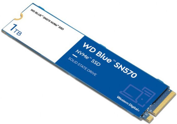 Western Digital Blue SSD (WDS100T3B0C) - M.2 2280 PCIe 3.0 x4 - 1TB