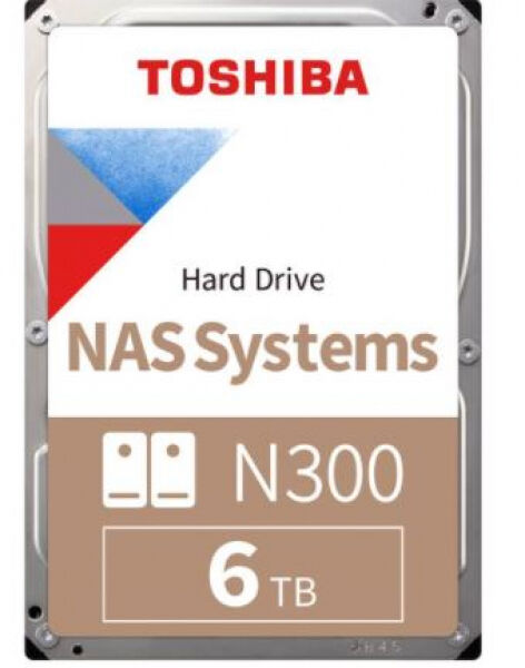 Toshiba N300 NAS (HDWG460UZSVA) - 3.5 Zoll HD - 6TB