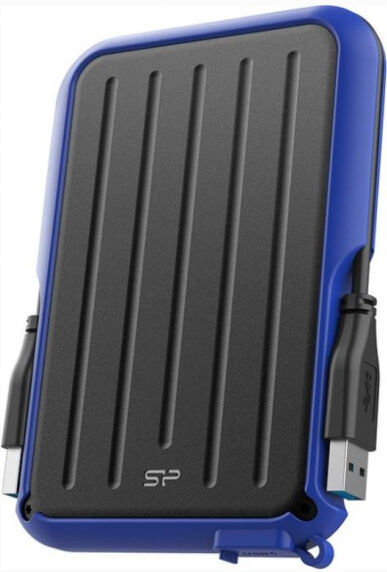 Silicon Power Armor A66 (SP050TBPHD66LS3B) - ext. 2.5 Zoll HD Blau - 5TB - USB-A 3.0