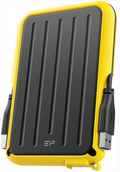 Silicon Power Armor A66 (SP010TBPHD66SS3Y) - ext. 2.5 Zoll HD Gelb - 1TB - USB-A 3.0