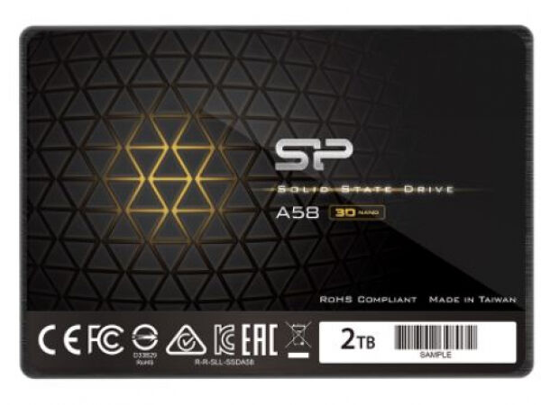 Silicon Power Ace A58 SSD (SP002TBSS3A58A25) - 2.5 Zoll SATA3 - 2TB