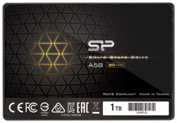 Silicon Power Ace A58 SSD (SP001TBSS3A58A25) - 2.5 Zoll SATA3 - 1TB