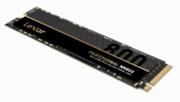 Lexar NM800 SSD (LNM800X512G-RNNNG) - M.2 2280 PCIe 4.0 x4 - 500GB