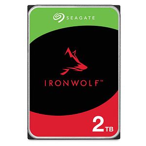 Seagate IronWolf (Luft, 180 MB/s, 5400 U/Min) 2 TB interne HDD-NAS-Festplatte