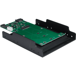 Inter-Tech IT88885380 - Trägerrahmen für M2 SATA Festplatte/SSD + Eingang