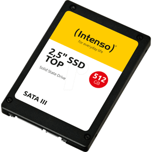 INTENSO 3812450 - Intenso SSD 512GB TOP III