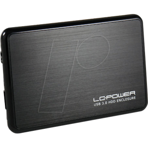 LC POWER LC-25BUB3 - Externes 2.5'' SATA HDD Gehäuse, USB 3.0