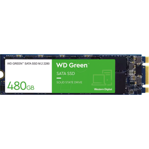 Western Digital WDS480G3G0B - WD Green SATA-SSD, 480 GB, M.2