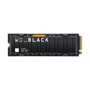 Western Digital SSD WD Black 2TB SN850X Gaming NVME M.2 PCIe WDS200T2XHE m. Kühlkörper PCIe 4.0 x4
