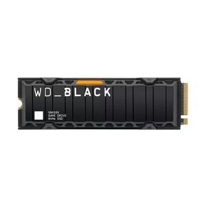 Western Digital SSD WD Black 1TB SN850X Gaming NVME M.2 PCIe WDS100T2XHE m. Kühlkörper PCIe 4.0 x4