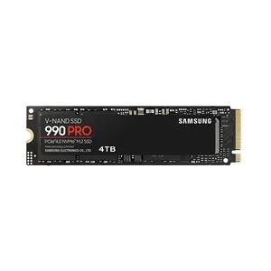 Samsung 990 PRO 4 TB PCIe 4.0 NVMeTM M.2 (2280) Internes Solid State Drive (SSD) (MZ-V9P4T0BW)