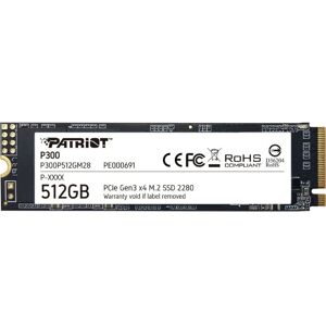Patriot P300 - Solid-State-Disk - 512 GB - PCI Express 3.0 x4 (NVMe)