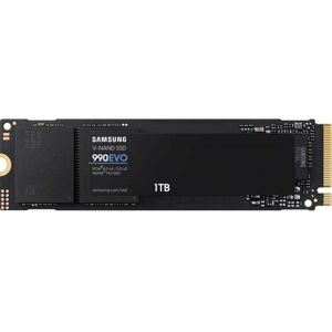 Samsung - ssd 990 evo 1TB M.2 MZ-V9E1T0BW, M.2 2280, PCIe 4.0 bis zu 5000/4200MB/s lesen/schreiben