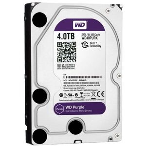 Festplatte 3.5 Western Digital Lila 4tb Sata3 64mb Wd40purx Videoüberwachung