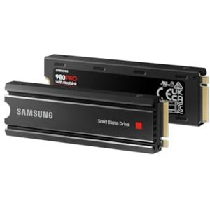 Samsung 980 PRO NVMe SSD 2 TB M.2 PCIe 4.0 3D-NAND TLC mit Kühlkörper