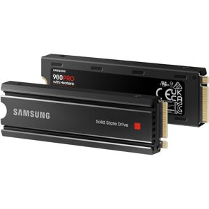 Samsung 980 PRO NVMe SSD 2 TB M.2 PCIe 4.0 3D-NAND TLC mit Kühlkörper