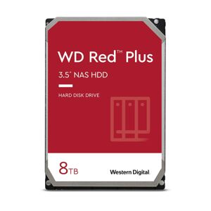 Western Digital WD Red Plus WD80EFZZ NAS HDD - 8 TB 5640 rpm 128 MB 3,5 Zoll SATA 6 Gbit/s CMR