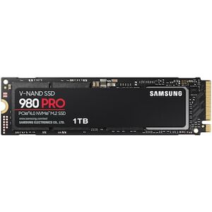 Samsung 980 PRO Interne NVMe SSD 1 TB M.2 2280 PCIe 4.0 3D-NAND TLC