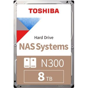 Toshiba N300 HDWG480UZSVA 8TB 256MB 7.200rpm 3,5 Zoll SATA 6 Gbit/s Bulk