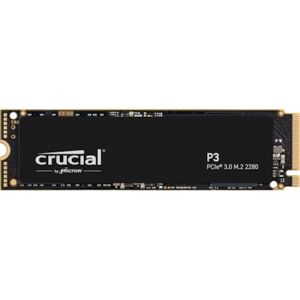 Crucial P3 NVMe SSD 1 TB M.2 2280 3D NAND PCIe 3.0