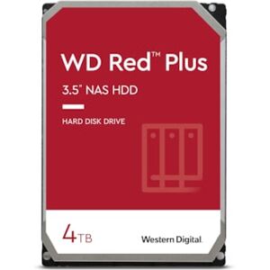 Western Digital WD Red Plus WD40EFPX NAS HDD - 4 TB 5400 rpm 256 MB 3,5 Zoll SATA 6 Gbit/s CMR