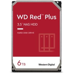 Western Digital WD Red Plus WD60EFPX NAS HDD - 6 TB 5400 rpm 256 MB 3,5 Zoll SATA 6 Gbit/s CMR