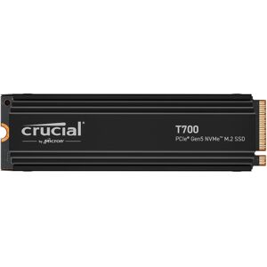 Crucial T700 NVMe SSD 4 TB M.2 2280 PCIe 5.0 mit Kühlkörper