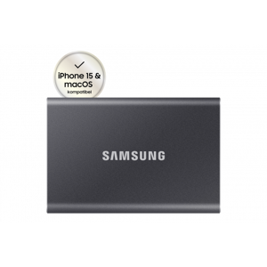 Samsung Portable SSD T7 - 1 TB Grau Grau