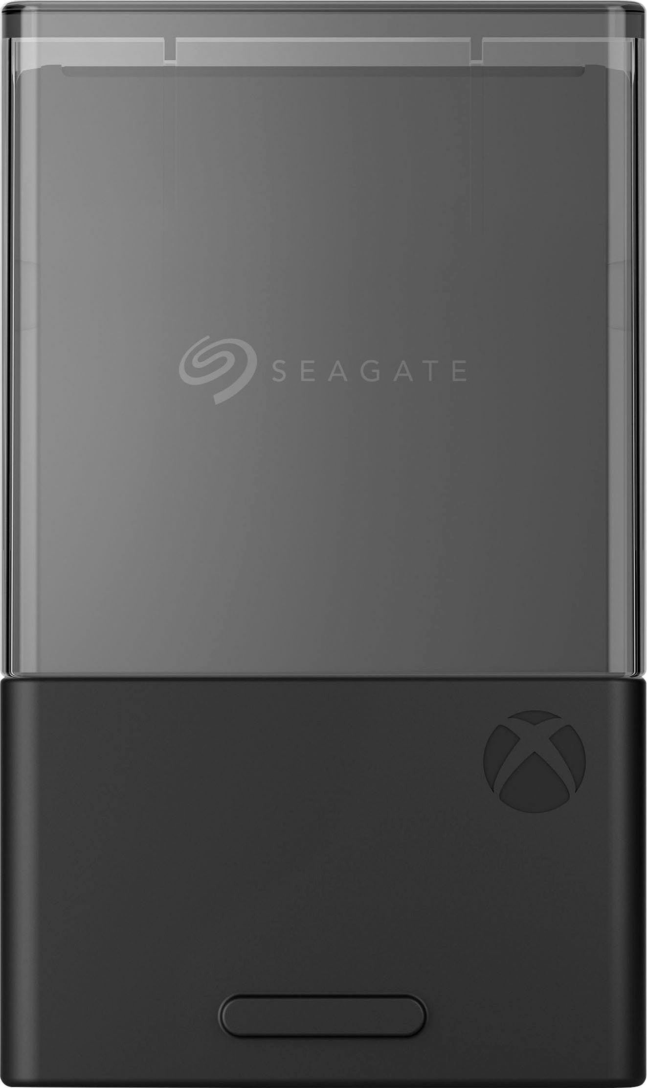 SEAGATE Speicherkarte "Speichererweiterungskarte Xbox Series X,S 2TB" Speicherkarten Expansion Card, externe SSD, Gaming, PCIe Gen4x2 NVMe Gr. 2000 GB, schwarz (schwarz, grau) Speicherkarten