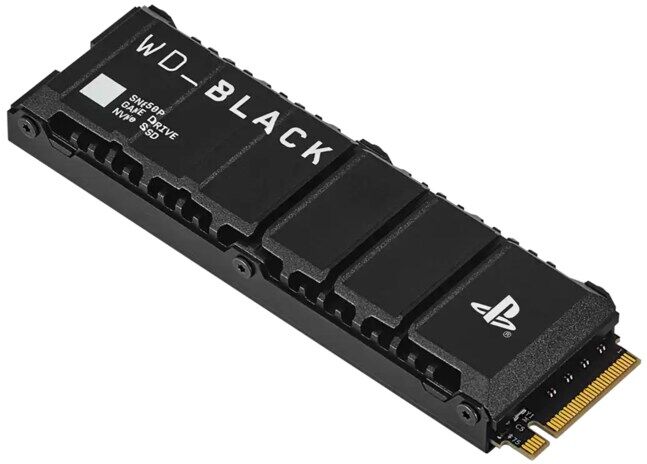 Western Digital WD_BLACK SN850P NVMe SSD 2 TB M.2 2280 PCIe 4.0 für PS5™-Konsolen