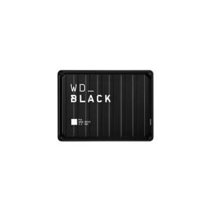 Western Digital WD_BLACK P10 Game Drive WDBA3A0050BBK - Harddisk - 5 TB - ekstern (bærbar) - USB 3.2 Gen 1 - sort