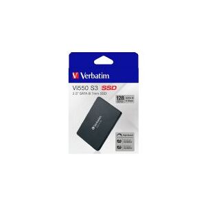 Verbatim Vi550 - SSD - 128 GB - intern - 2,5 - SATA 6Gb/s