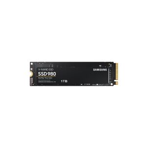 Samsung 980 MZ-V8V1T0BW - Solid State Drive - krypteret - 1 TB - intern - M.2 2280 - PCI Express 3.0 x4 (NVMe) - 256-bit AES - TCG Opal Encryption