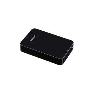 Intenso Memory Center - Harddisk - 4 TB - ekstern (stationær) - 3.5 - USB 3.0 - 5400 rpm - buffer: 32 MB - sort