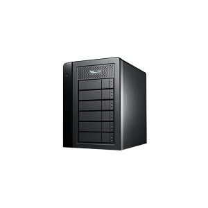 Promise Technology Promise Pegasus32 R6 - Harddisk-array - 24 TB - 6 bays (SATA-600) - HDD 4 TB x 6 - Thunderbolt 3, USB 3.2 Gen 2 (ekstern)