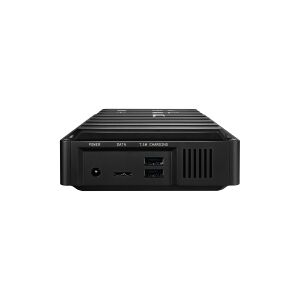 Western Digital WD_BLACK D10 Game Drive WDBA3P0080HBK - Harddisk - 8 TB - ekstern (bærbar) - USB 3.2 Gen 1 - 7200 rpm - sort