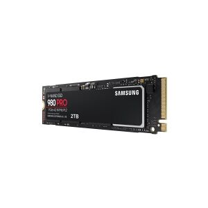 Samsung 980 PRO MZ-V8P2T0BW - Solid State Drive - krypteret - 2 TB - intern - M.2 2280 - PCI Express 4.0 x4 (NVMe) - buffer: 2 GB - 256-bit AES - TCG Opal Encryption