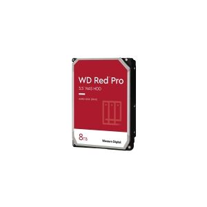 Western Digital WD Red Pro WD8003FFBX - Harddisk - 8 TB - intern - 3.5 - SATA 6Gb/s - 7200 rpm - buffer: 256 MB