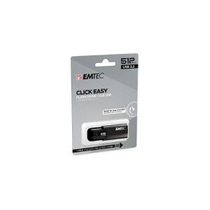 EMTEC USB-Stick 512GB B110  USB 3.2 Click Easy Black