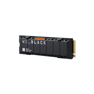 Western Digital WD Black SN850 NVMe SSD WDBAPZ5000BNC - Solid state drive - 500GB - intern - M.2 2280 - PCI Express 4.0 x4 (NVMe) - integreret kølelegeme
