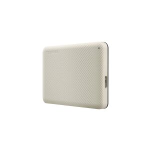 Toshiba Canvio Advance - Harddisk - 4 TB - ekstern (bærbar) - 2.5 - USB 3.2 Gen 1 - lys beige