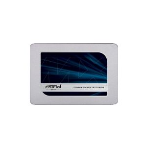 Crucial MX500 - Solid state drive - krypteret - 4 TB - intern - 2.5 - SATA 6Gb/s - 256-bit AES - TCG Opal Encryption 2.0