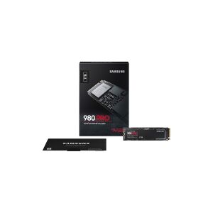 Samsung 980 PRO MZ-V8P1T0BW - SSD - krypteret - 1 TB - intern - M.2 2280 - PCIe 4.0 x4 (NVMe) - buffer: 1 GB - 256-bit AES - TCG Opal Encryption - for Intel Next Unit of Computing 12, 13